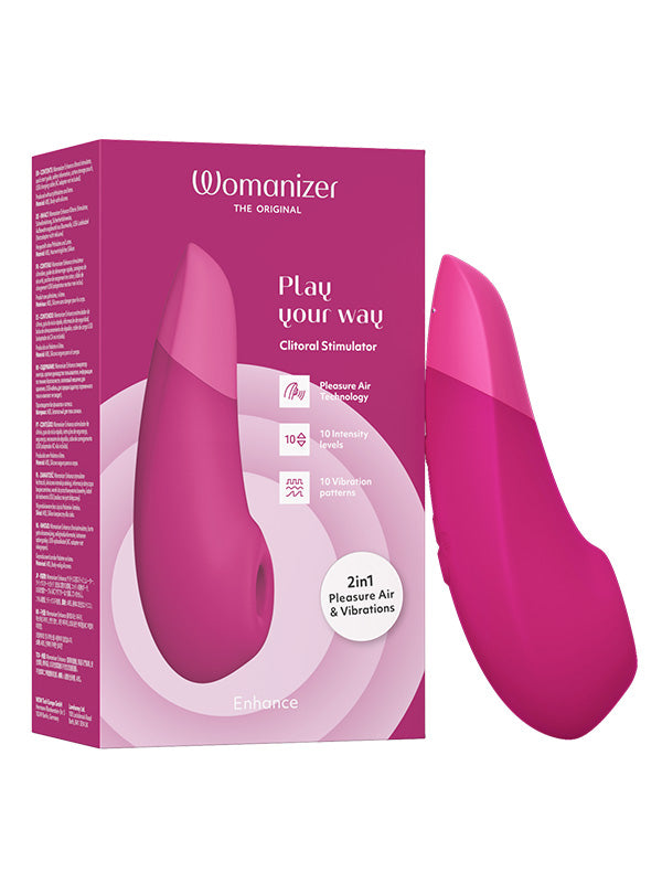 Womanizer Enhance Pleasure Air Vibrating Clitoral Stimulator