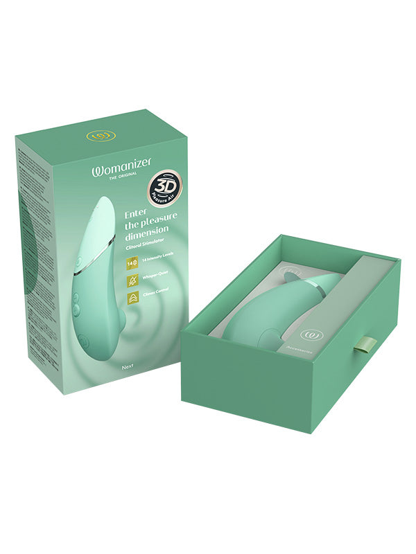 Womanizer Next 3D Pleasure Air Clitoral Stimulator with Climax Control