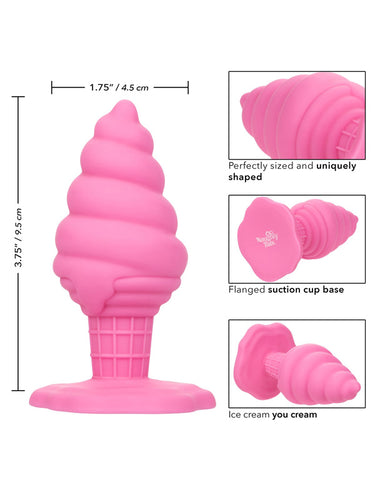 CalExotics Naughty Bits Yum Bum Ice Cream Cone Butt Plug