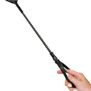 Bad Kitty Black Faux Leather Heart Crop