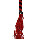Bad Kitty Small Red Faux Suede Flogger