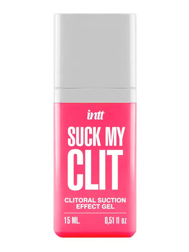 intt Suck My Clit Clitoral Suction Effect Gel Wild Strawberry