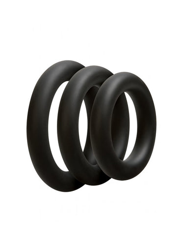 Doc Johnson Optimale Set Of 3 Thick Cock Rings