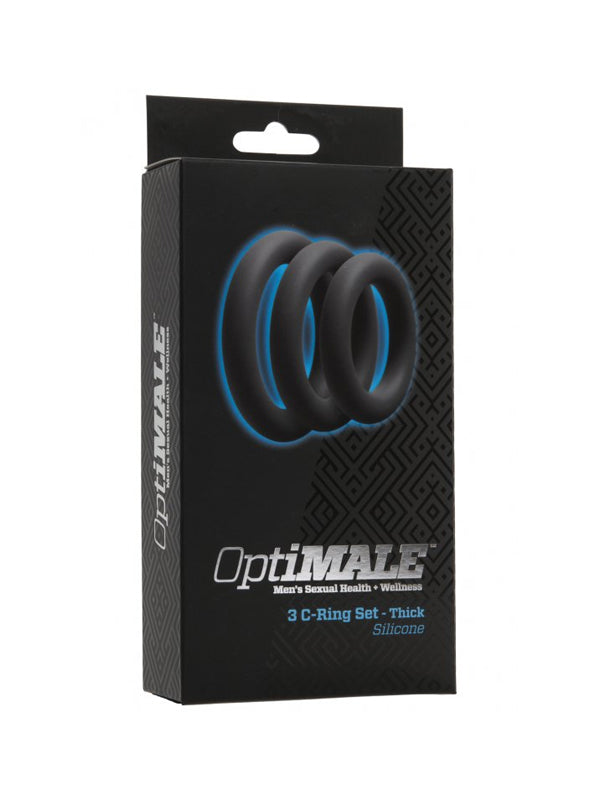 OPTIMALE SET OF 3 THICK COCK RINGS