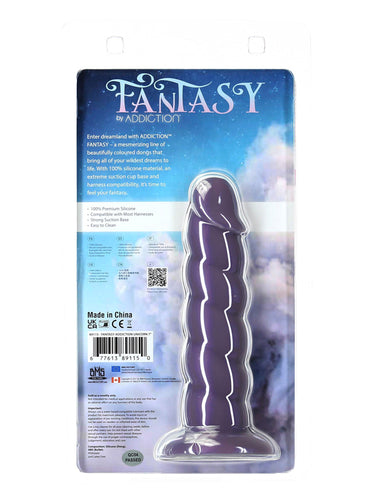 Addiction Fantasy Purple Unicorn Dildo 17.8 cm