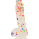Addiction Party Marty Frost & Confetti Silicone Dildo 19 cm