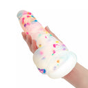 Addiction Party Marty Frost & Confetti Silicone Dildo 19 cm