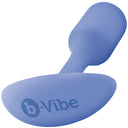 b-Vibe Snug Plug 1 Small Weighted Silicone Butt Plug Violet