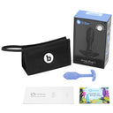 b-Vibe Snug Plug 1 Small Weighted Silicone Butt Plug Violet