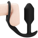 b-Vibe Snug & Tug Weighted Plug & Cock Ring
