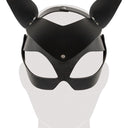 Bad Kitty Cat Mask With Rhinestones Black