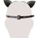 Bad Kitty Cat Mask With Rhinestones Black