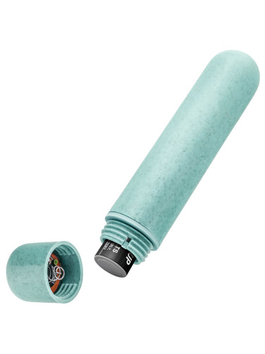 Blush Gaia Eco Bullet Biodegradable Mini Vibrator Blue
