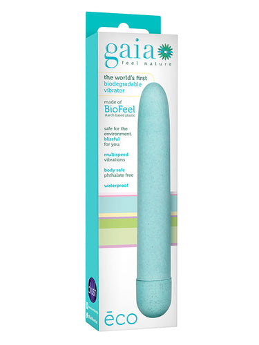 Blush Gaia Eco Vibe Biodegradable Vibrator Blue