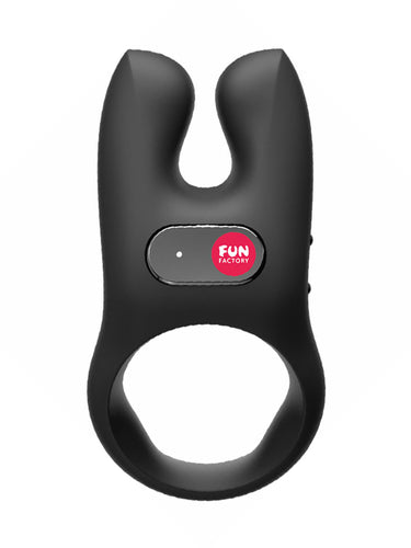 Fun Factory Nōs Vibrating Silicone Cock Ring Black