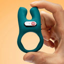 Fun Factory Nōs Vibrating Silicone Cock Ring Deep Sea Blue