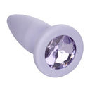CalExotics Crystal Booty 3-Piece Butt Plug Set Purple