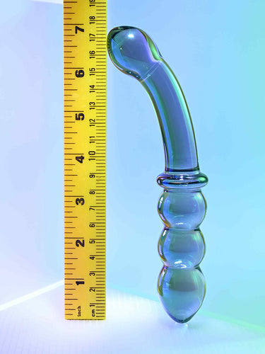 Gender X Lustrous Galaxy Glass Wand Massager 18.5 cm