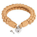 Liebe Seele Shibari Bondage Rope Lockable Collar