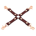 Liebe Seele Wine Red 4-Way Leather Hogtie