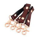 Liebe Seele Wine Red 4-Way Leather Hogtie