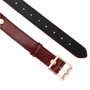 Liebe Seele Wine Red Leather Ball Gag