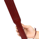 Liebe Seele Wine Red Leather Split Tawse Paddle