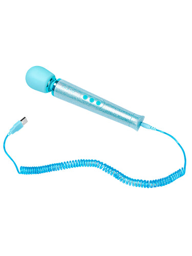 Le Wand Petite All That Glimmers Body Massager Blue