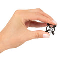 Bad Kitty Shiny Star Stainless Steel Nipple Clamps Black