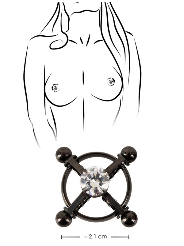 SHINY STAR STAINLESS STEEL NIPPLE CLAMPS