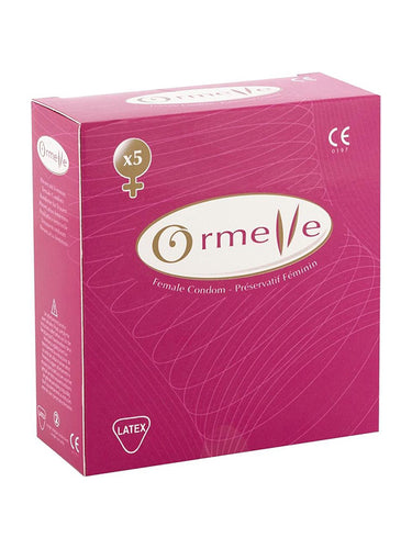 Ormelle Pack Of 5 Female Condoms