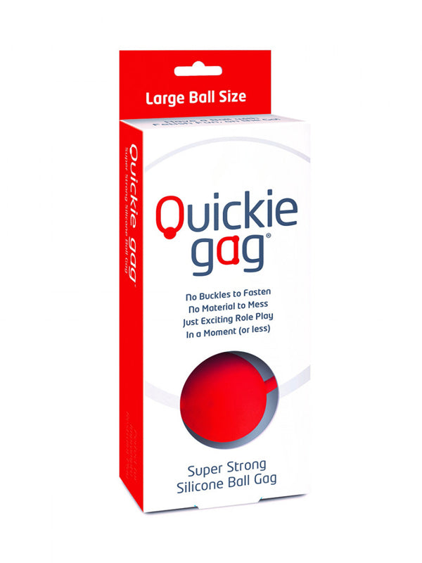 QUICKIE LARGE SILICONE BALL GAG