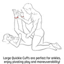 Creative Conceptions Quickie Cuffs Large Silicone Restraints