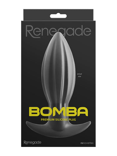 NS Novelties Renegade Bomba Silicone Butt Plug