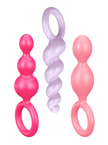 Satisfyer Booty Call Silicone Anal Plugs