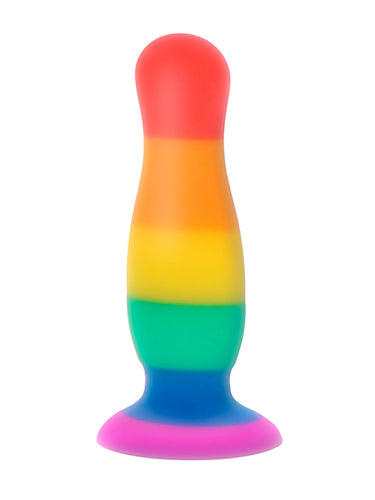 TOYJOY Pride Stuffer Rainbow Silicone Butt Plug