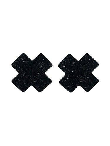 Taboom Shiny Cross Nipple Pasties