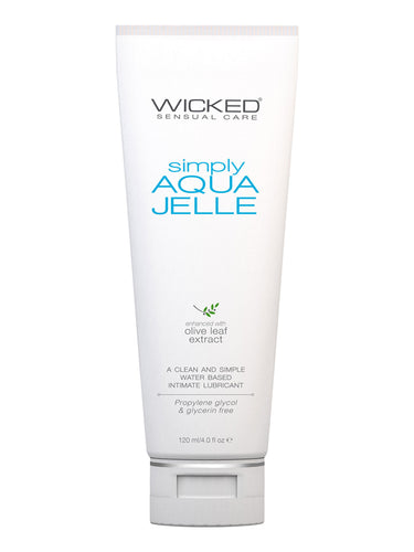 Wicked Simply Aqua Jelle Water-Based Lubricant