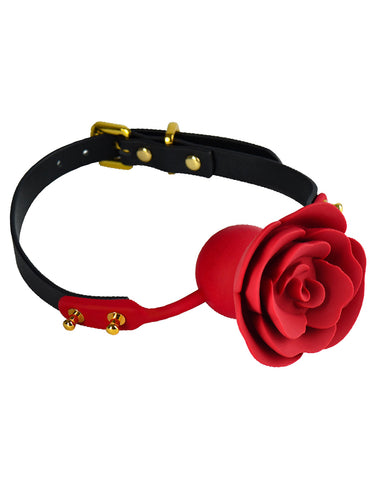 ZALO Silicone Rose Ball Gag